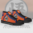Goku Kanji High Top Sneakers Custom Dragon Ball Anime Canvas Shoes