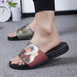 Jiraiya Pattern Sandals Custom Naruto Footwear