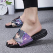 Uchiha Sasuke Pattern Sandals Custom Naruto Footwear