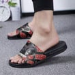 Kisame Hoshigaki Pattern Sandals Custom Naruto Footwear