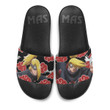 Deidara Pattern Sandals Custom Naruto Footwear