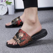 Red Riot Pattern Sandals Custom My Hero Academia Anime Footwear