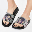 Shinobu Pattern Sandals Custom Demon Slayer Footwear
