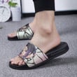 Shinobu Pattern Sandals Custom Demon Slayer Footwear