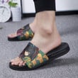 Giyu Pattern Sandals Custom Demon Slayer Footwear