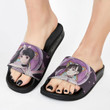 Kanao Tsuyuri Pattern Sandals Custom Demon Slayer Footwear