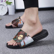 Tanjiro x Nezuko Pattern Sandals Custom Demon Slayer Footwear