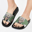 Sanemi Shinazugawa Pattern Sandals Custom Demon Slayer Footwear