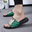 Demon Slayer Slide Sandals Custom Tanjiro Footwear