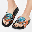 Dragon Ball Slide Sandals Custom Son Goku blue Footwear