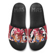 Dragon Ball Slide Sandals Custom Son Goku God Footwear
