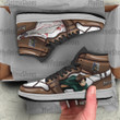 Eren Jaeger Anime Shoes Attack On Titan Custom JD Sneakers