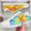 Charizard x Pikachu Skate Shoes Custom Pokemon Anime Sneakers