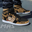 Monkey D Luffy Wanted Custom JD Sneakers One Piece Anime Shoes