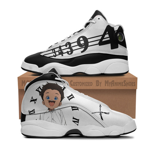 Phil Shoes Custom The Promised Neverland Anime JD13 Sneakers