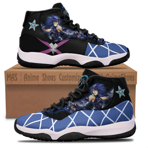 Aqua Kingdom Hearts Shoes Custom Anime JD11 Sneakers