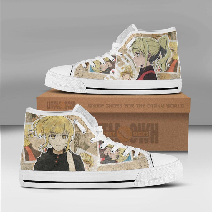 Rachel Tower of God Anime Custom All Star High Top Sneakers Canvas Shoes - LittleOwh - 1