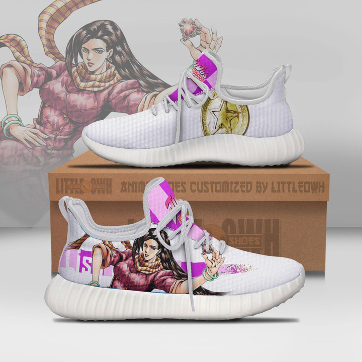 Lisa Lisa Reze Boost Custom JoJo's Bizarre Adventure Anime Shoes - LittleOwh - 1