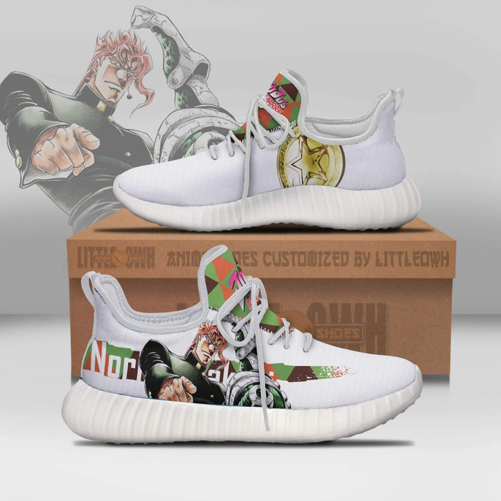 Noriaki Kakyoin Reze Boost Custom JoJo's Bizarre Adventure Anime Shoes - LittleOwh - 1