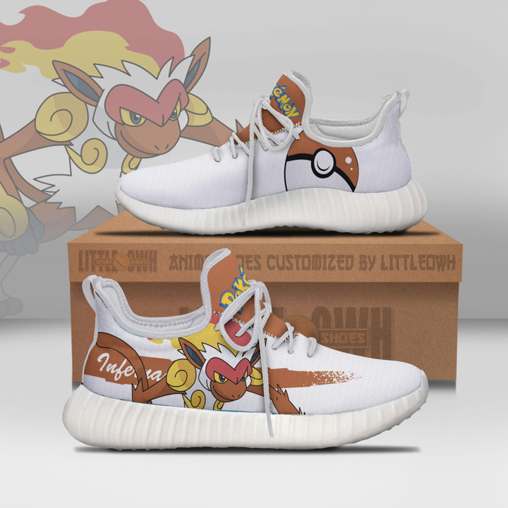 Infernape Reze Boost Custom Pokémon Anime Shoes - LittleOwh - 1