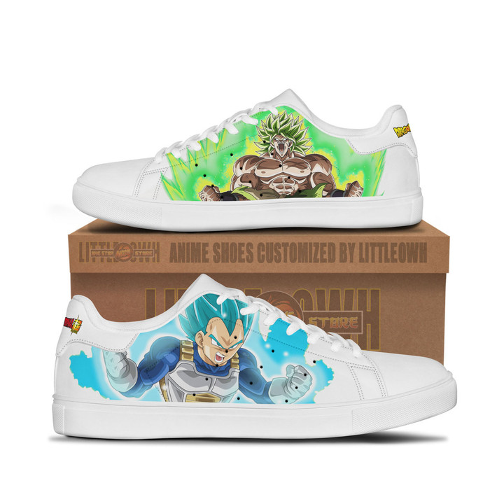 Vegeta x Broly Shoes Custom Dragon Ball Anime Sneakers