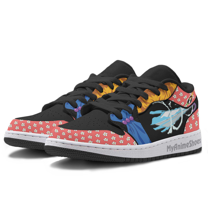 Brook Shoes Low JD Sneakers Custom One Piece Anime Shoes