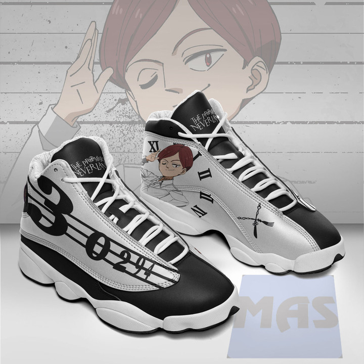 Nat Shoes Custom The Promised Neverland Anime JD13 Sneakers