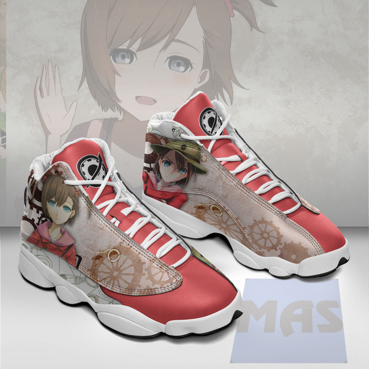 Nae Tennouji Shoes Custom Steins Gate Anime JD13 Sneakers