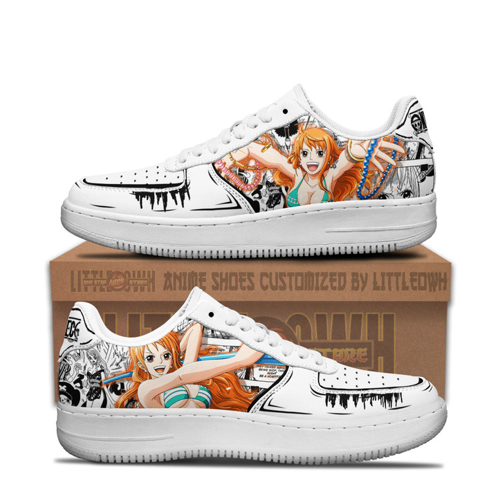 Nami AF Shoes Custom One Piece Anime Sneakers