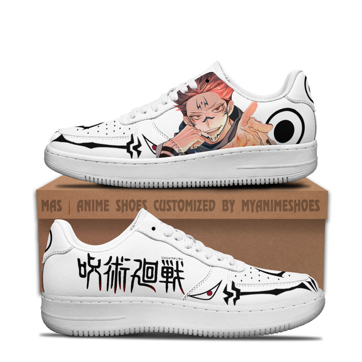 Itadori Sukuna AF Shoes Custom Jujutsu Kaisen Anime Sneakers