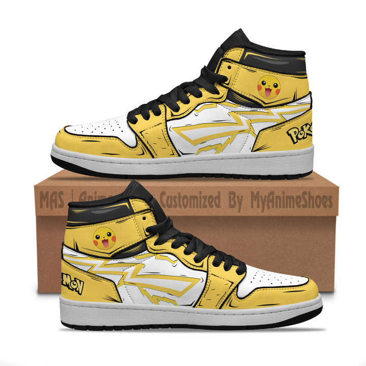 Pikachu Anime Shoes Pokemon Custom JD Sneakers