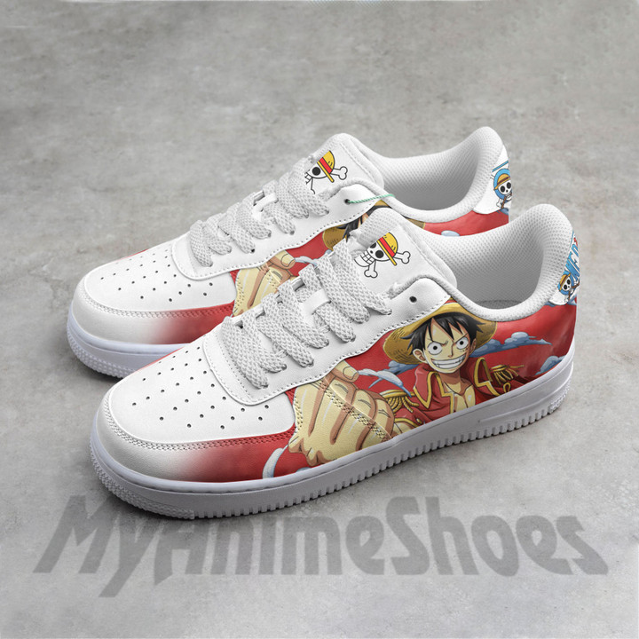 Monkey D.Luffy AF Shoes Custom One Piece Anime Sneakers