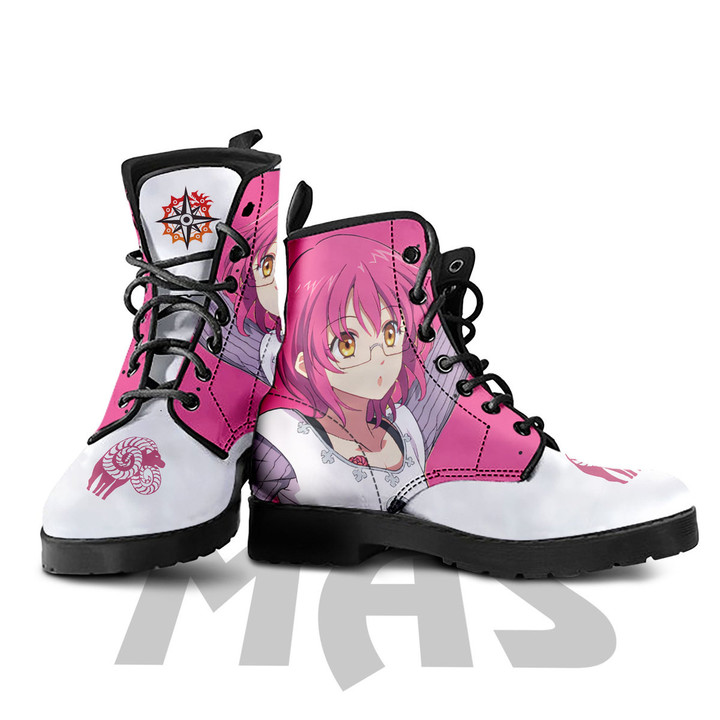 Gowther Leather Boots Custom Anime The Seven Deadly Sins Hight Boots