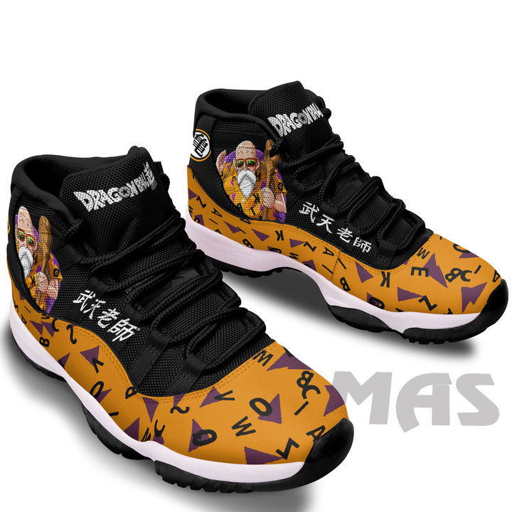 Master Roshi Shoes Custom Dragon Ball Anime JD11 Sneakers