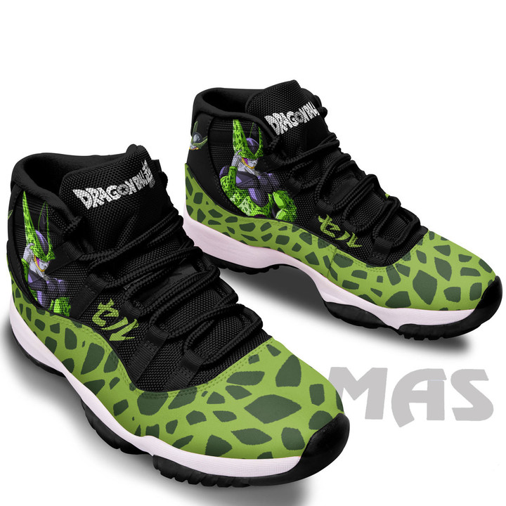 Cell Shoes Custom Dragon Ball Anime JD11 Sneakers
