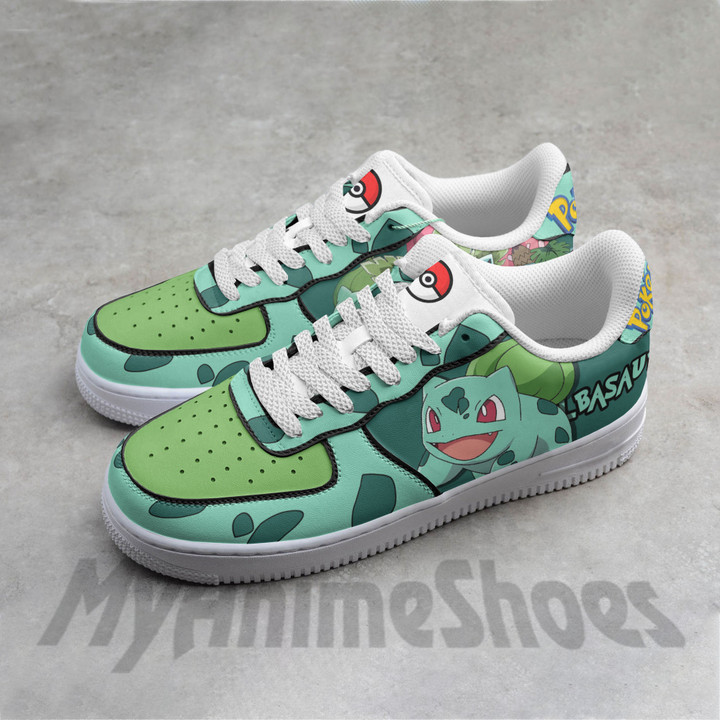 Bulbasaur AF Shoes Custom Pokemon Anime Sneakers