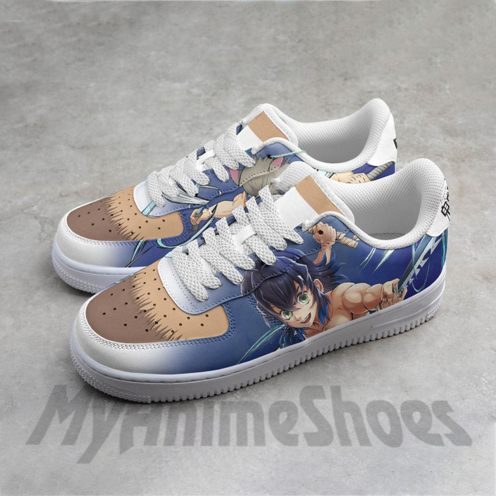 Inosuke AF Shoes Custom Demon Slayer Anime Sneakers