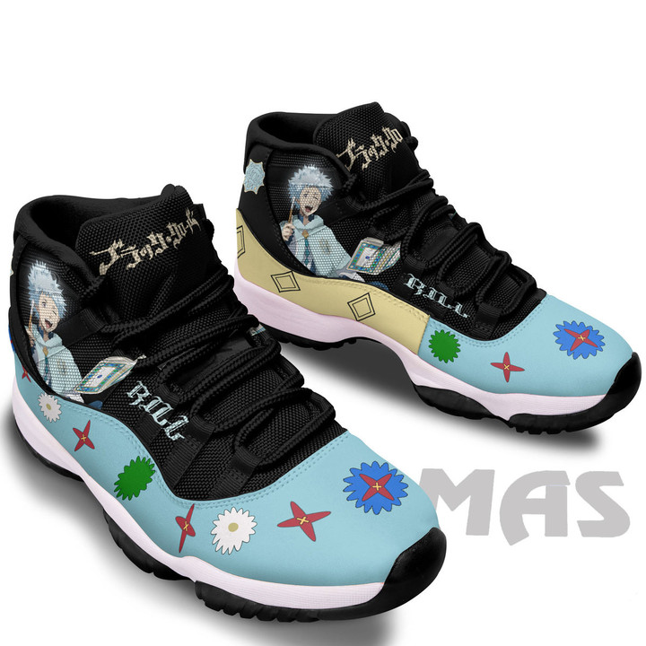 Rill Boismortier Shoes Custom Black Clover Anime JD11 Sneakers