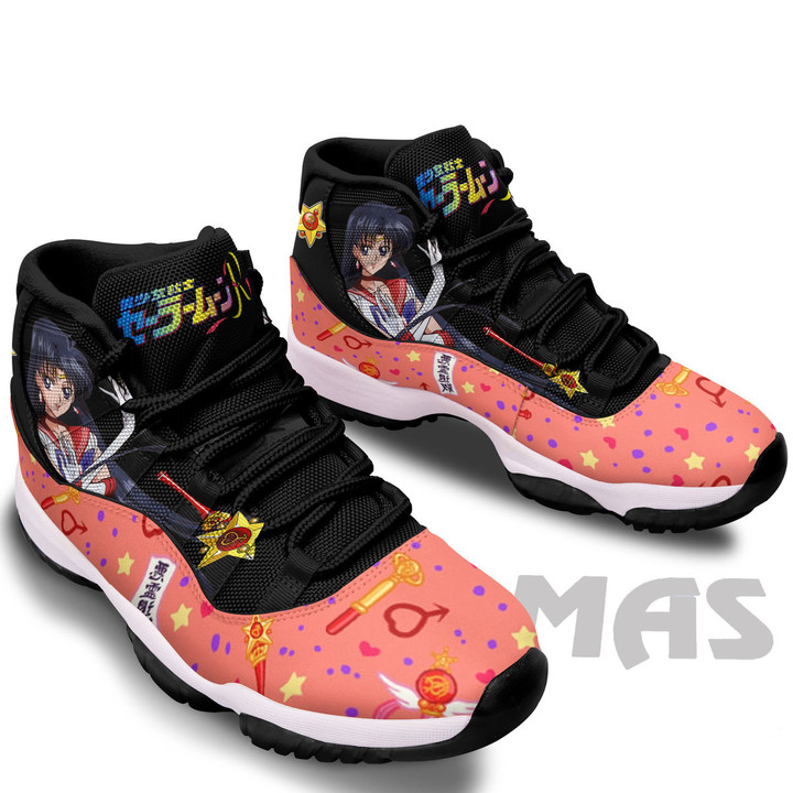 Sailor Mars Shoes Custom Sailor Moon Anime JD11 Sneakers