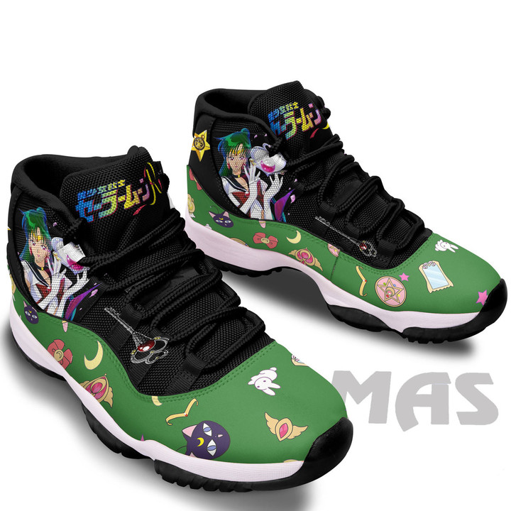 Sailor Pluto Shoes Custom Sailor Moon Anime JD11 Sneakers