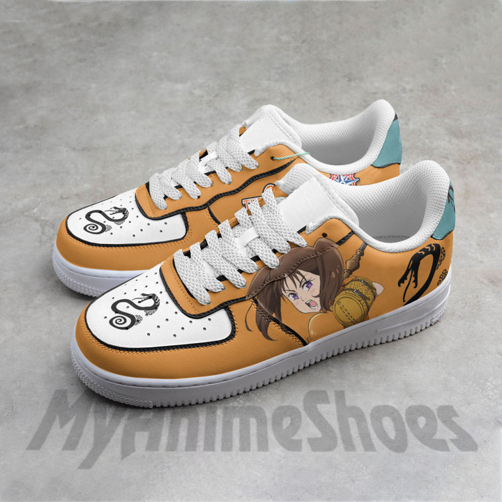Diane AF Shoes Custom The Seven Deadly Sins Anime Sneakers