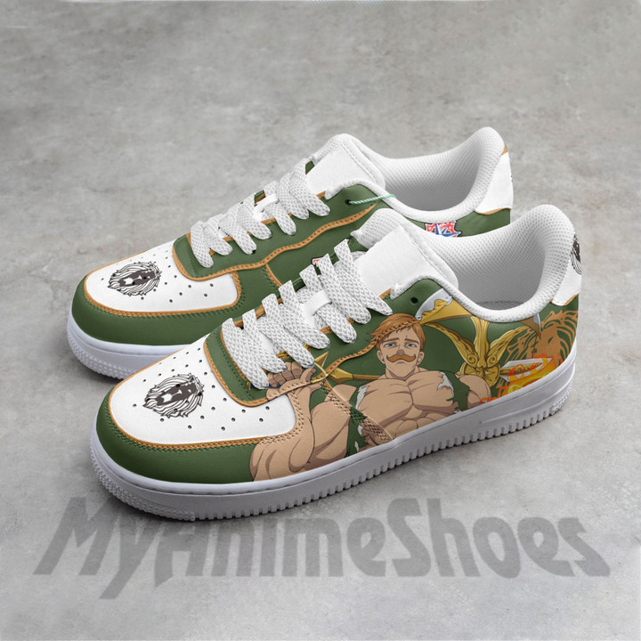 Escanor AF Shoes Custom The Seven Deadly Sins Anime Sneakers