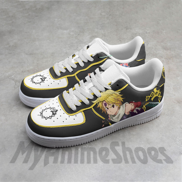 Meliodas AF Shoes Custom The Seven Deadly Sins Anime Sneakers