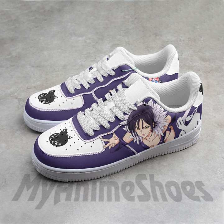 Merlin AF Shoes Custom The Seven Deadly Sins Anime Sneakers