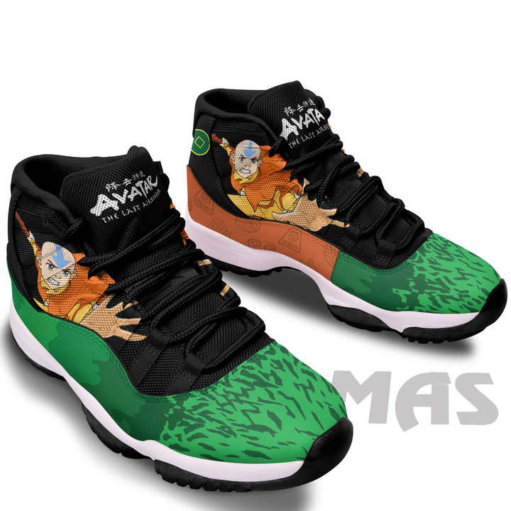 Shoes Aang Custom Avatar The Last Airbender Anime JD11 Sneakers