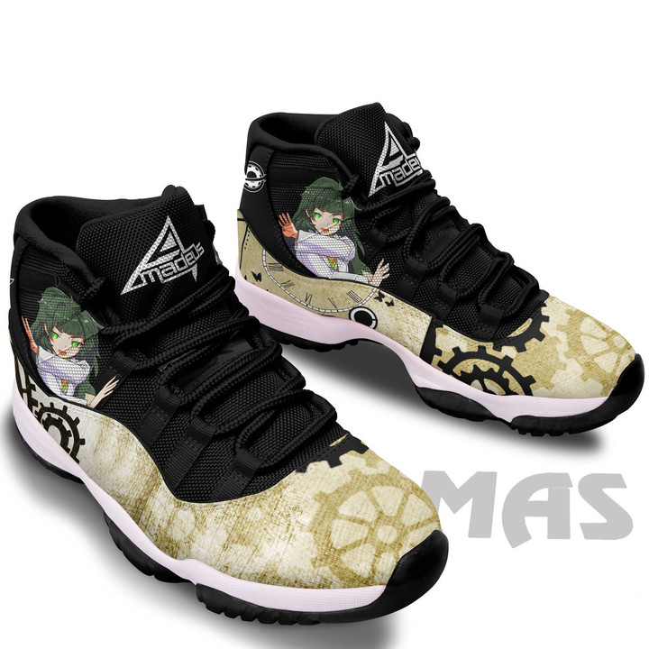 Maho Hiyajo Steins Gate Shoes Custom Anime JD11 Sneakers