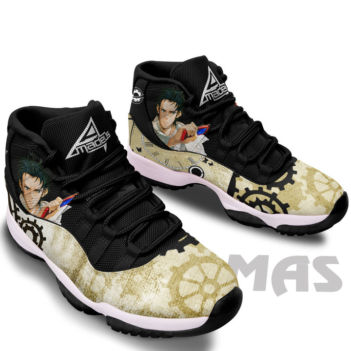 Rintarou Okabe Steins Gate Shoes Custom Anime JD11 Sneakers
