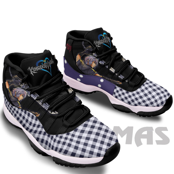 Riku Kingdom Hearts Shoes Custom Anime JD11 Sneakers