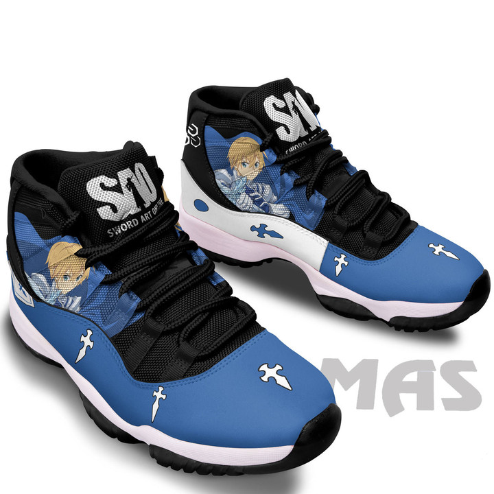 Eugeo Sword Art Online Shoes Custom Anime JD11 Sneakers