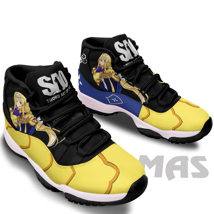 Alice Zuberg Sword Art Online Shoes Custom Anime JD11 Sneakers